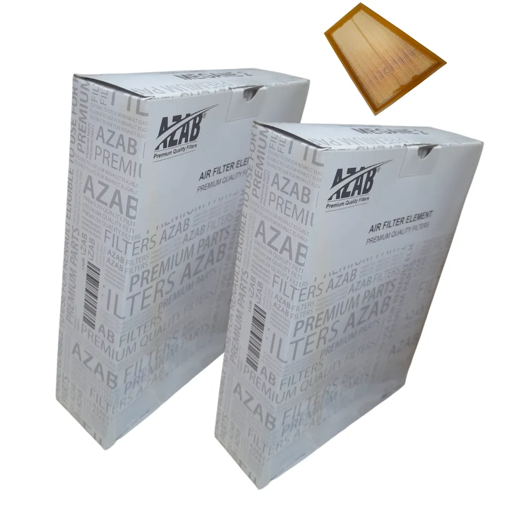 (AFAZ-R001M2) فلتر هواء رينو ميجان 2 مثاث كبير (عزب) مصرى