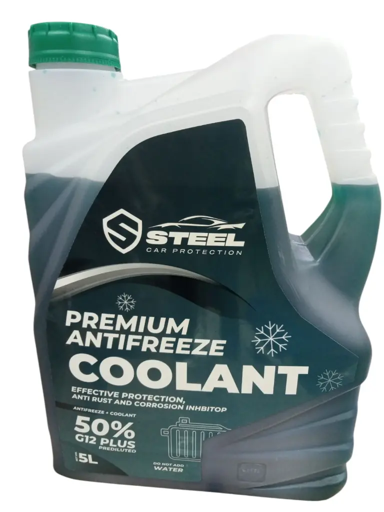Coolant (Shield Steel) 50% Green 5 liter (Made in Egypt).webp