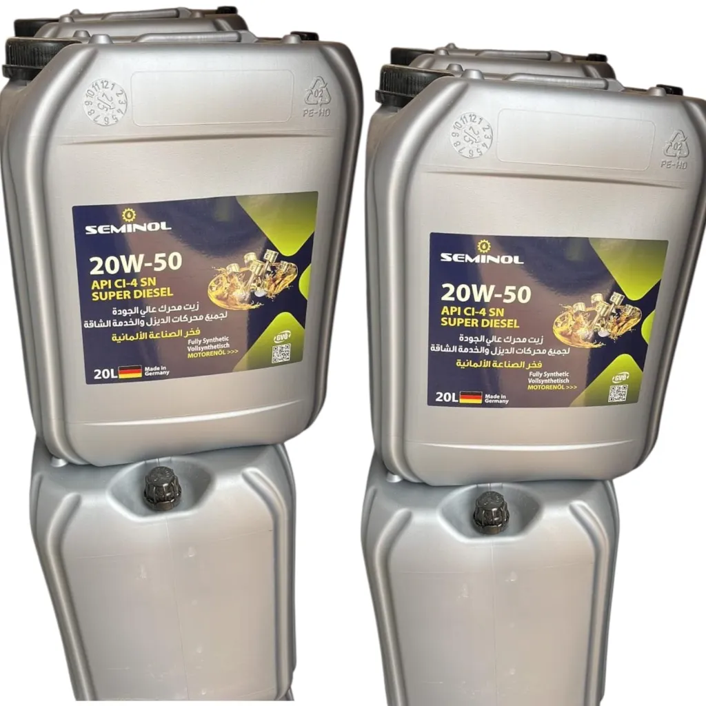 Engine Oil 20W50 Super Diesel 20LT API CI-4 / SN [Seminol](made in Germany)