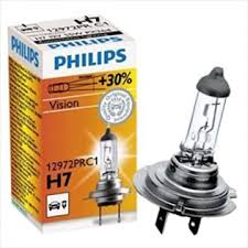 Lamp Halogen H7 + 30% 12V 55W [Philips] (Made in Poland)(12972PRC1)