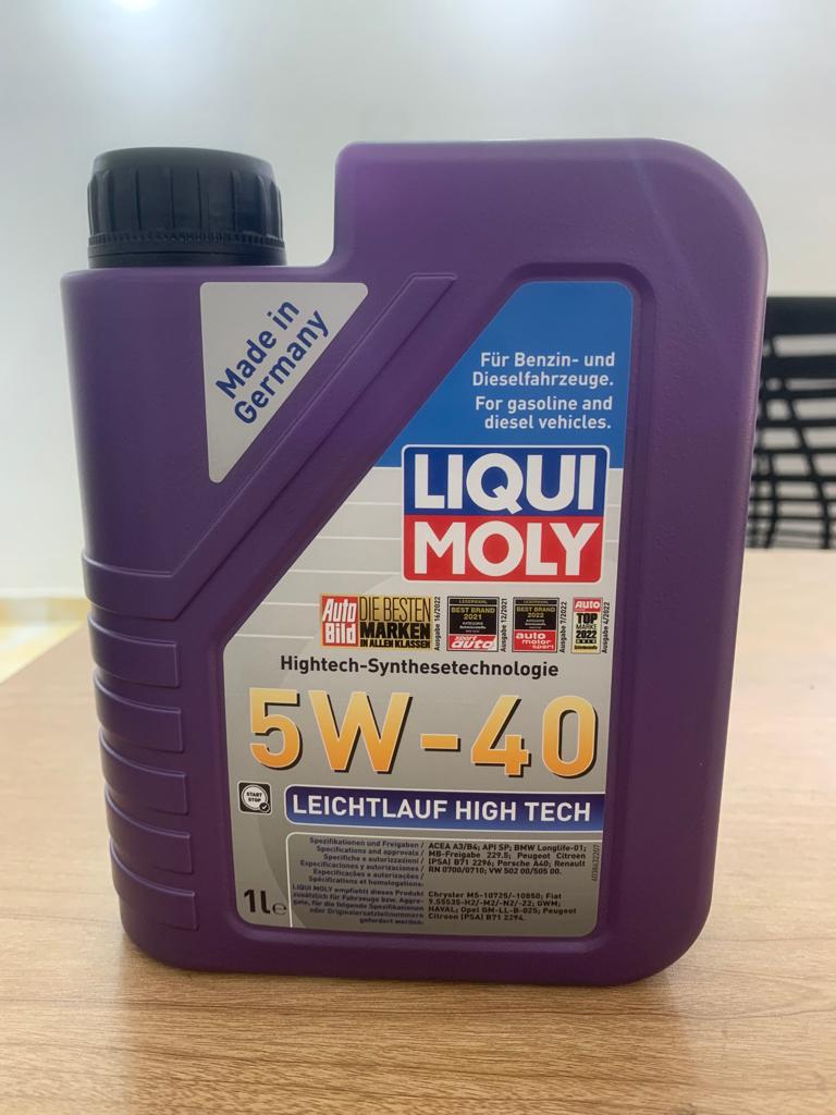 Engine Oil  Leichtlauf High Tec 5W-40 1 lt [LIQUIMOLY](Made in Germany) (2327)