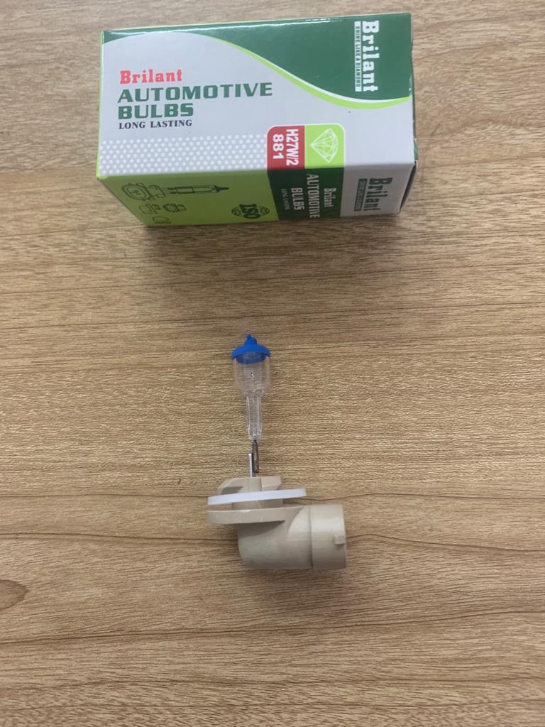Lamp Halogen H27W/2 (881) 12V 27W [Brilant] (Made in China) //