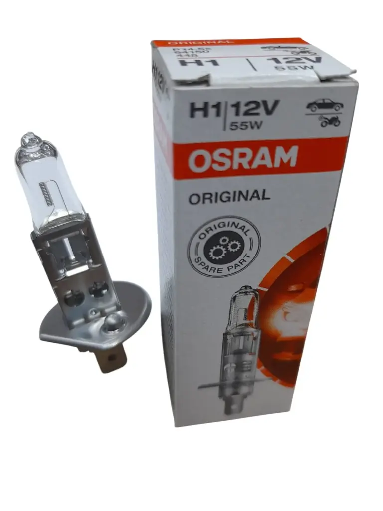 Lamp Halogen H1 12V 55W (Osram) (Made in Germany) (64150)