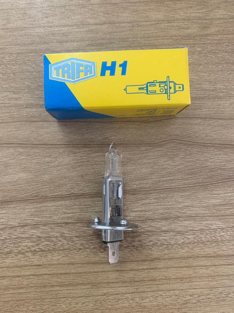 [L061] Lamp Halogen H1 12V 55W [Trifa] (Made in Germany) (01655)