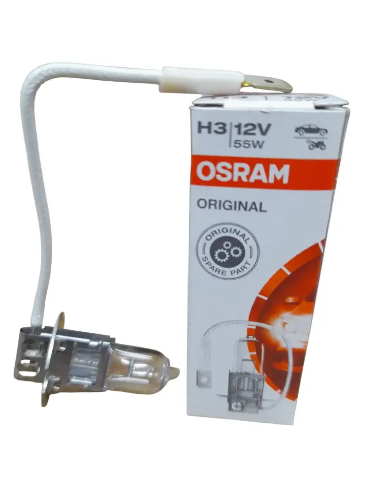 لمبه هالوجين H3 12V 55W (Osram) (صنع في ألمانيا) (64151)