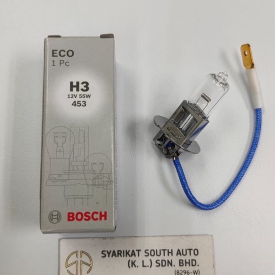 [L030] Lamp H3 12V 55W Eco [Bosch]