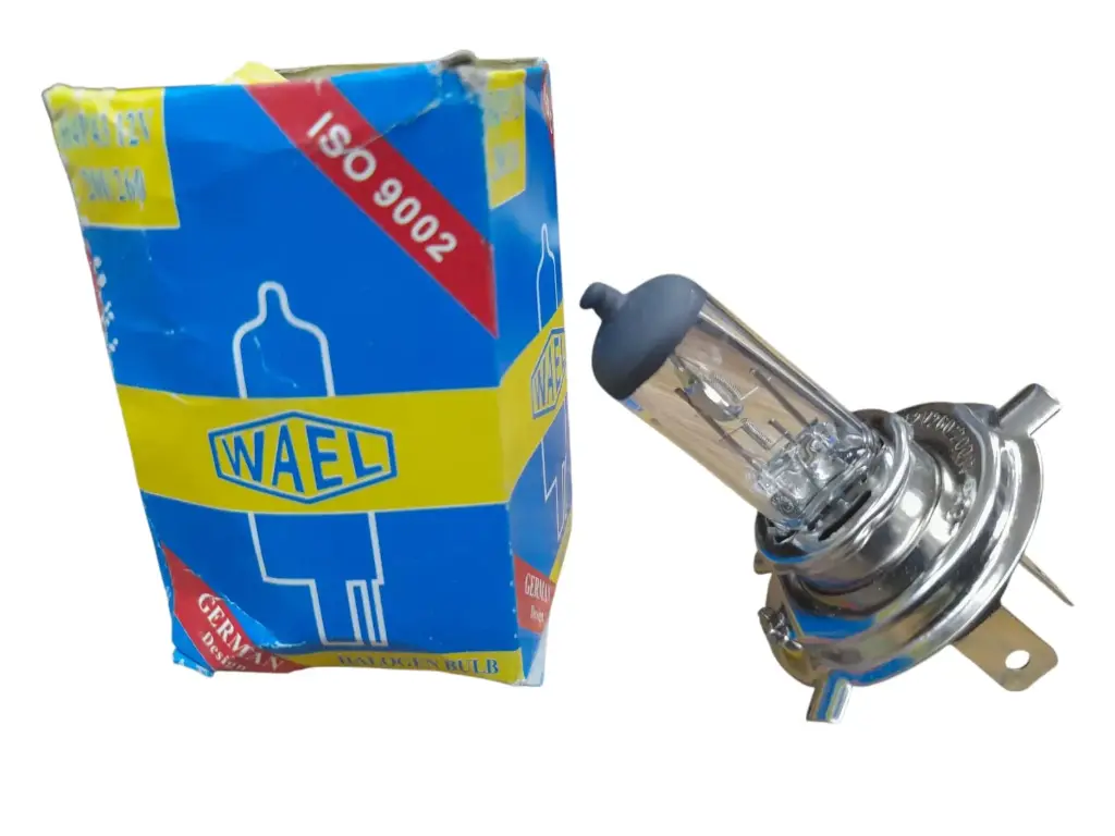 [L355] Lamp Halogen H4 P43 12V 200/260 (Wael) (Made in China)