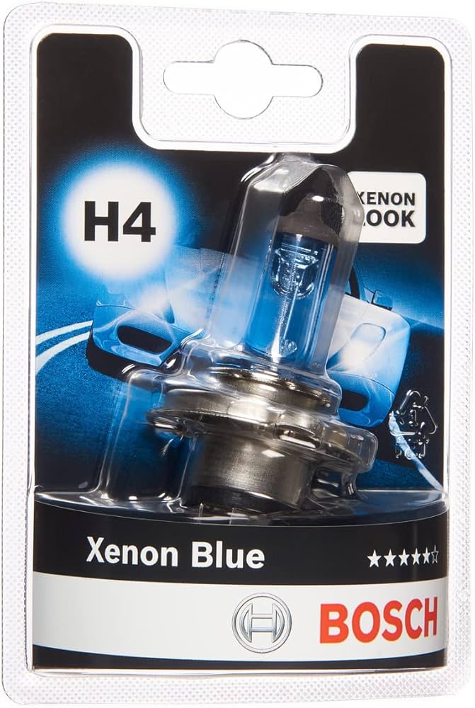 Lamp H4 Xenon Blue 12 V Bosch-