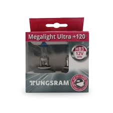 Lamp Halogen Kit 9005 + 120% [Tungsram] (Made in Hungary) //