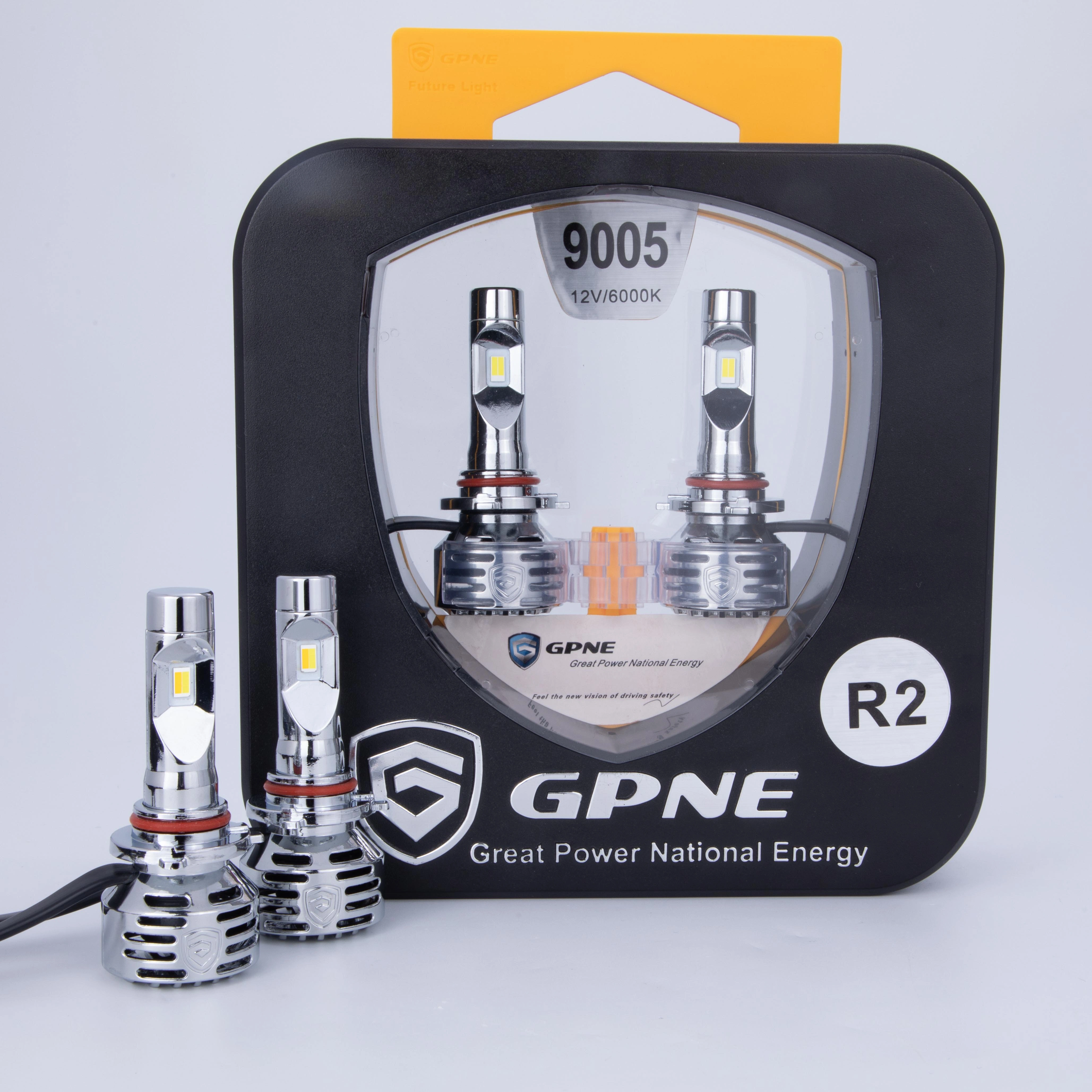 [L458] طقم مصابيح LED 9005 R2 [GPNE] (صنع في الصين) //