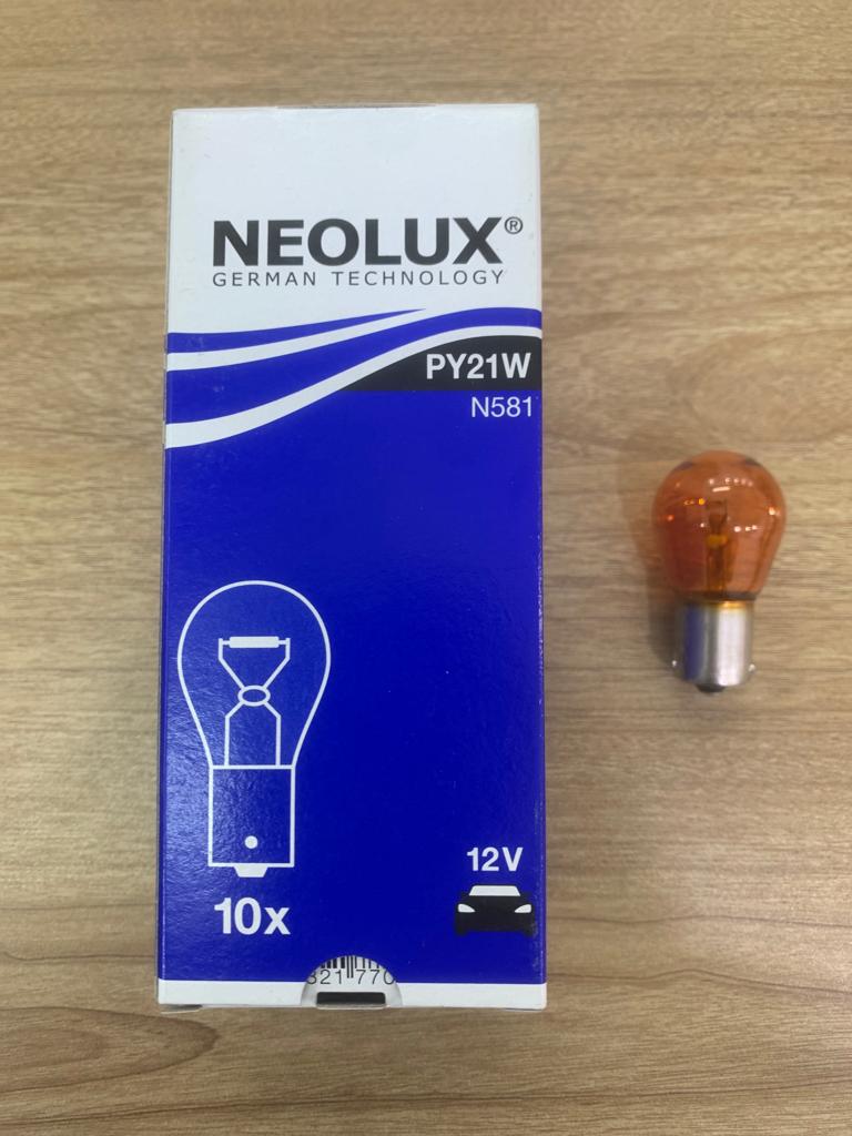[L257] Do not use Lamp 1 Pole PY21W 12V 21W Amber [Neolux by Osram] (Made in Germany) (N581)
