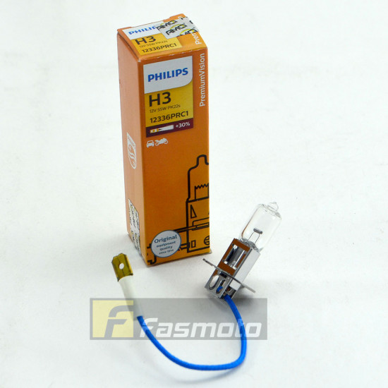 [L404] Lamp Halogen H3 12V + 30% [Philips]