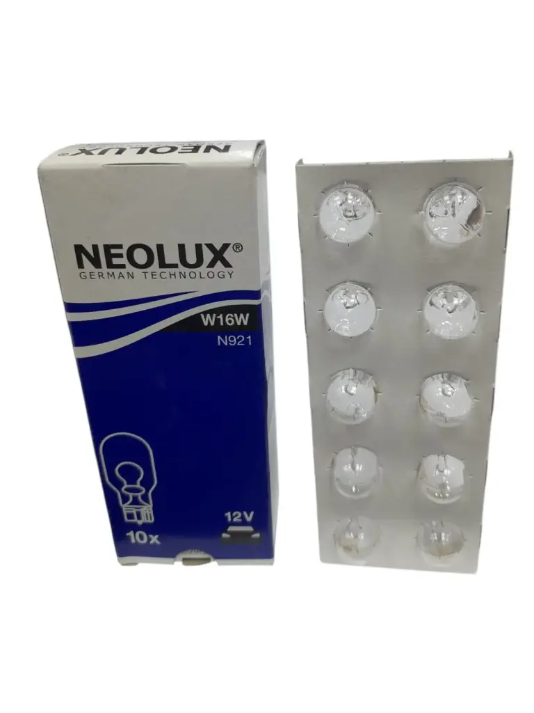 [L425] (N921) لمبة 1 بول بدون كعب 12 فولت 16 وات نور خلفى (نيولوكس من أوسرام) سلوفاكى دبليو16دبليو