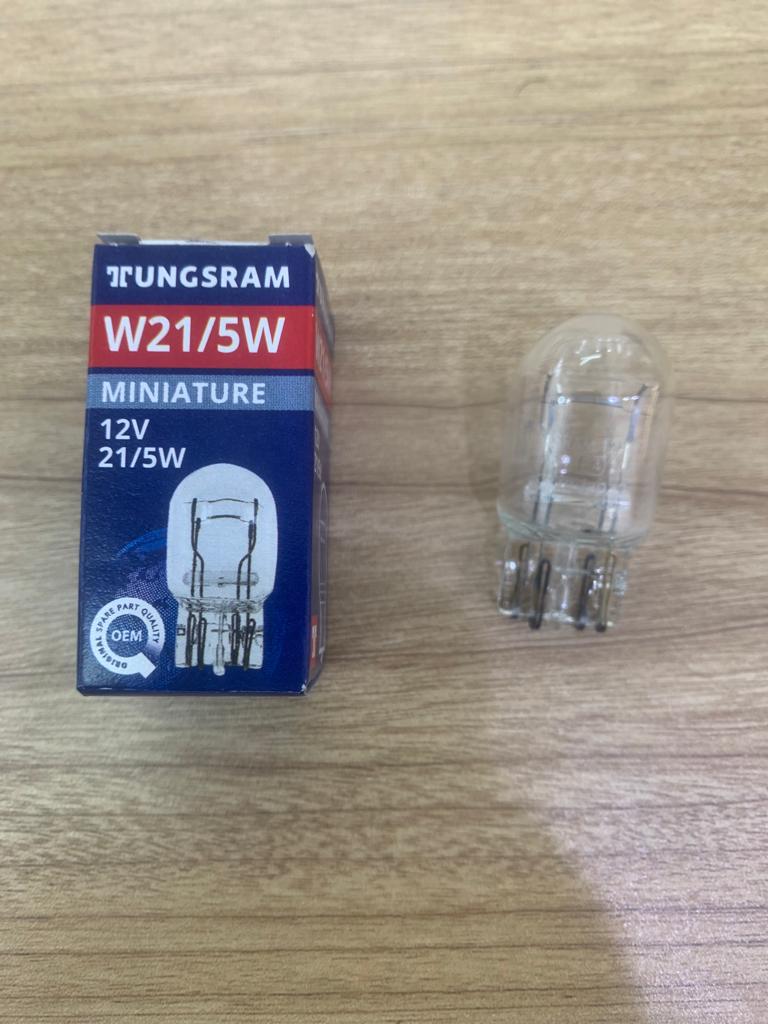 [L186] Lamp 2 Pole W21/5W 12V 21/5W [Tungsram] (Made in Japan) (7443 B1)