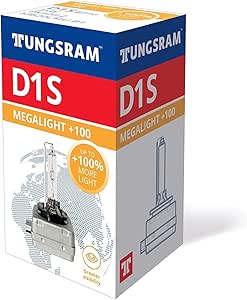 [L339] Lamp Xenon D2S 4200K +100% megalight Tungsram made in Hungary-