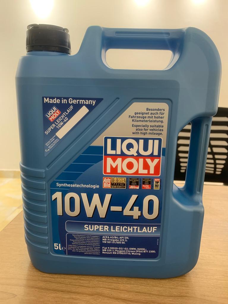 Liquimoly Engine Oil Super Leichtlauf 10W-40 5 lt (Made in Germany) (9505) //