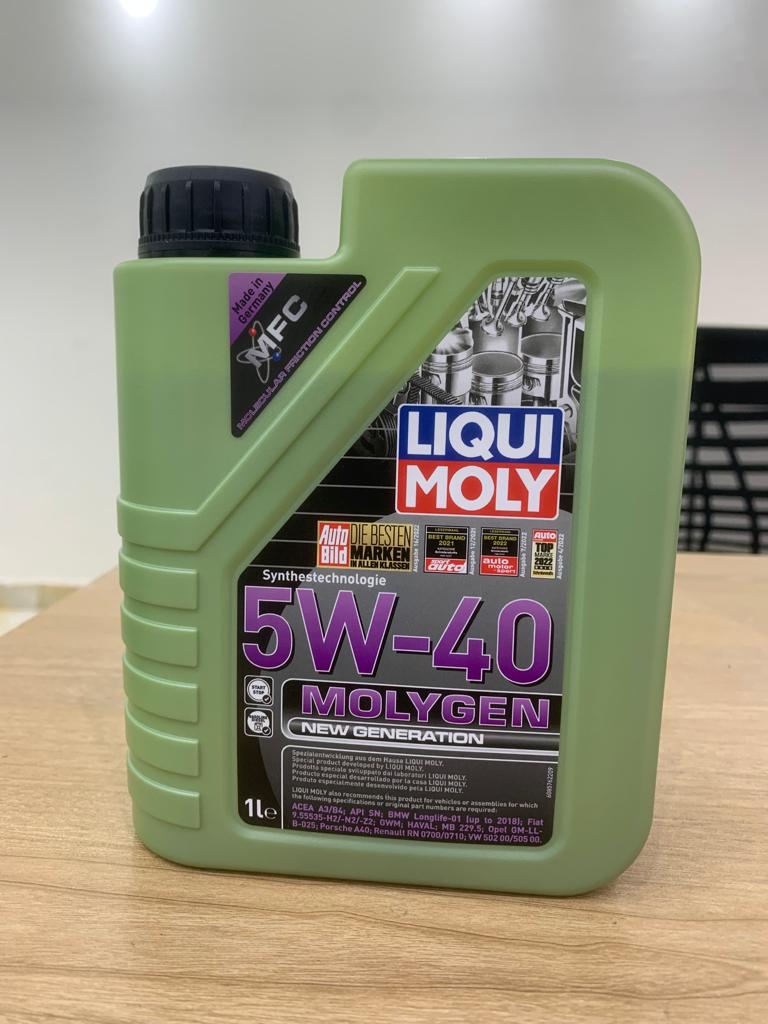 Liquimoly Engine Oil Molygen New Generation 5W-40 1 lt (Made in Germany) (8576)