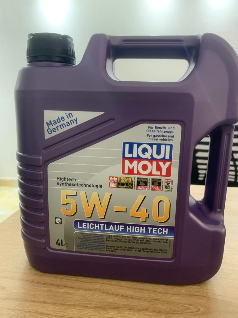 Liquimoly Engine Oil Leichtlauf High Tech 5W-40 4 lt (Made in Germany) (2595) //