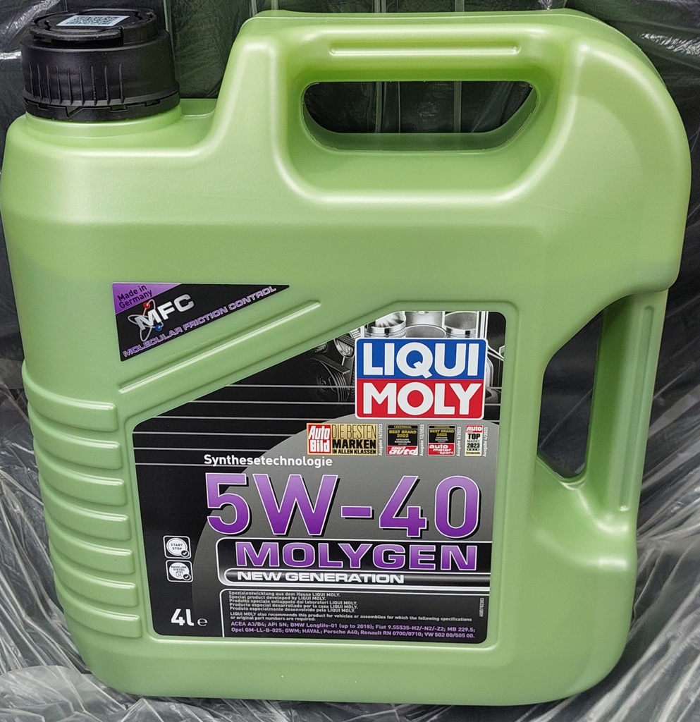 Liquimoly Engine Oil Molygen New Generation 5W-40 4 lt (Made in Germany) (8578) 