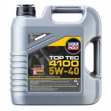 [O315] Liquimoly Engine Oil Top Tec 4100 5W-40 4 liters (Made in Germany) (2195) //