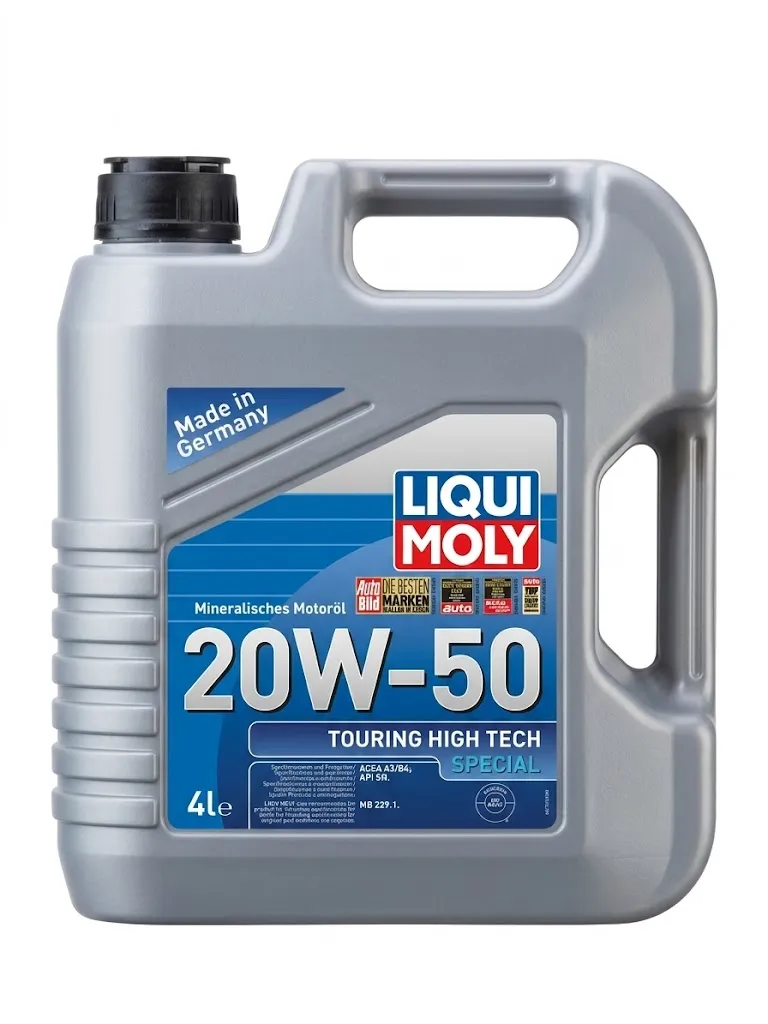 [O474] Liquimoly Engine Oil Touring High Tech Special 20W-50 4 liters (Made in Germany) (21591)