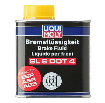 [O437] Brake Fluid SL6 DOT 4 ABS&ESP&ASR [Liquimoly] 500 ml (Made in Germany) (3086) //