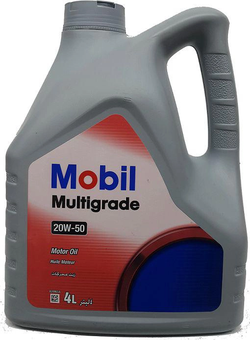 Mobil Engine Oil Multi Grade 20W50 4 Litres
