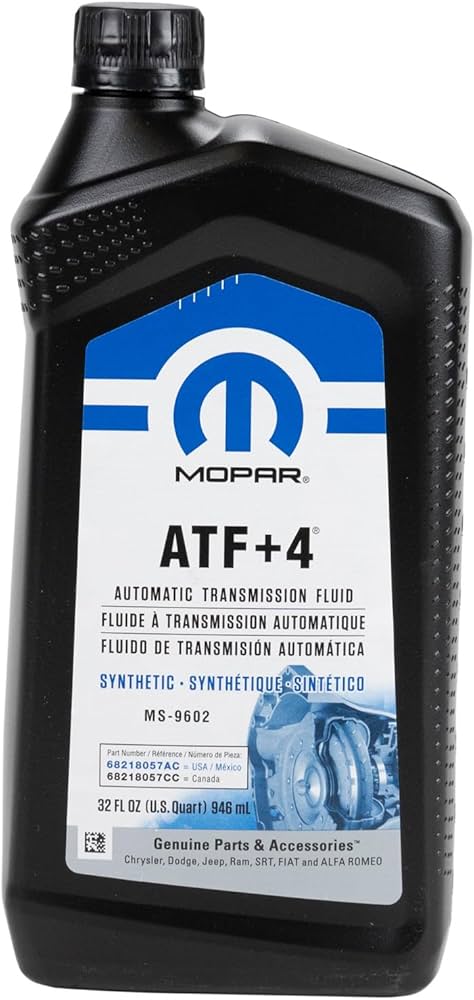 [O393] Mopar ATF +4 1 lt (Made in USA) (MS-9602) //