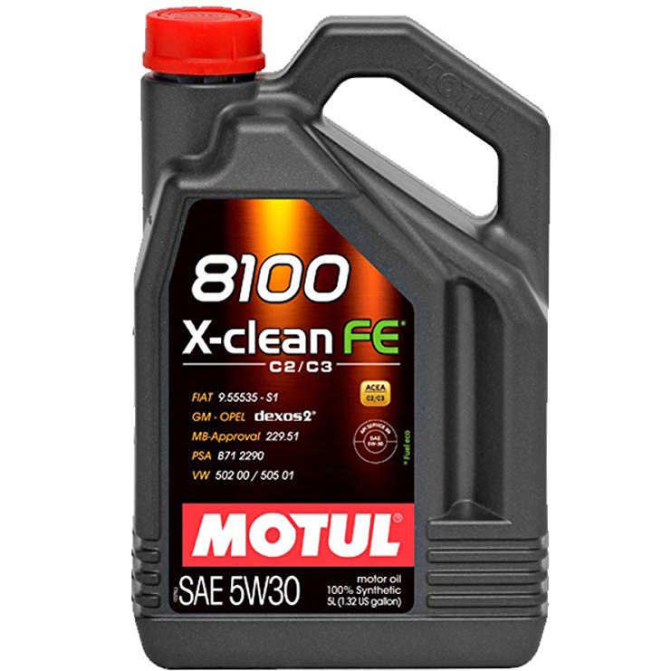 Motul Engine Oil X-Clean 5W-30 FE 5 lt