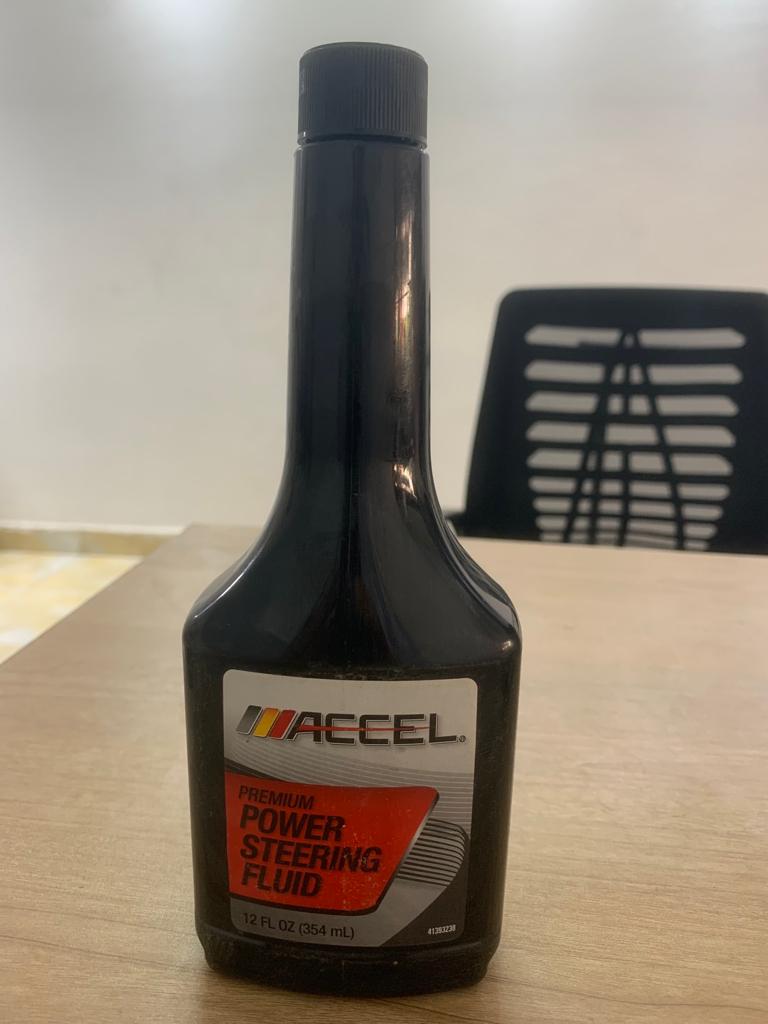 [O019] Power Steering Fluid 355ml [Accel] (Made in USA)