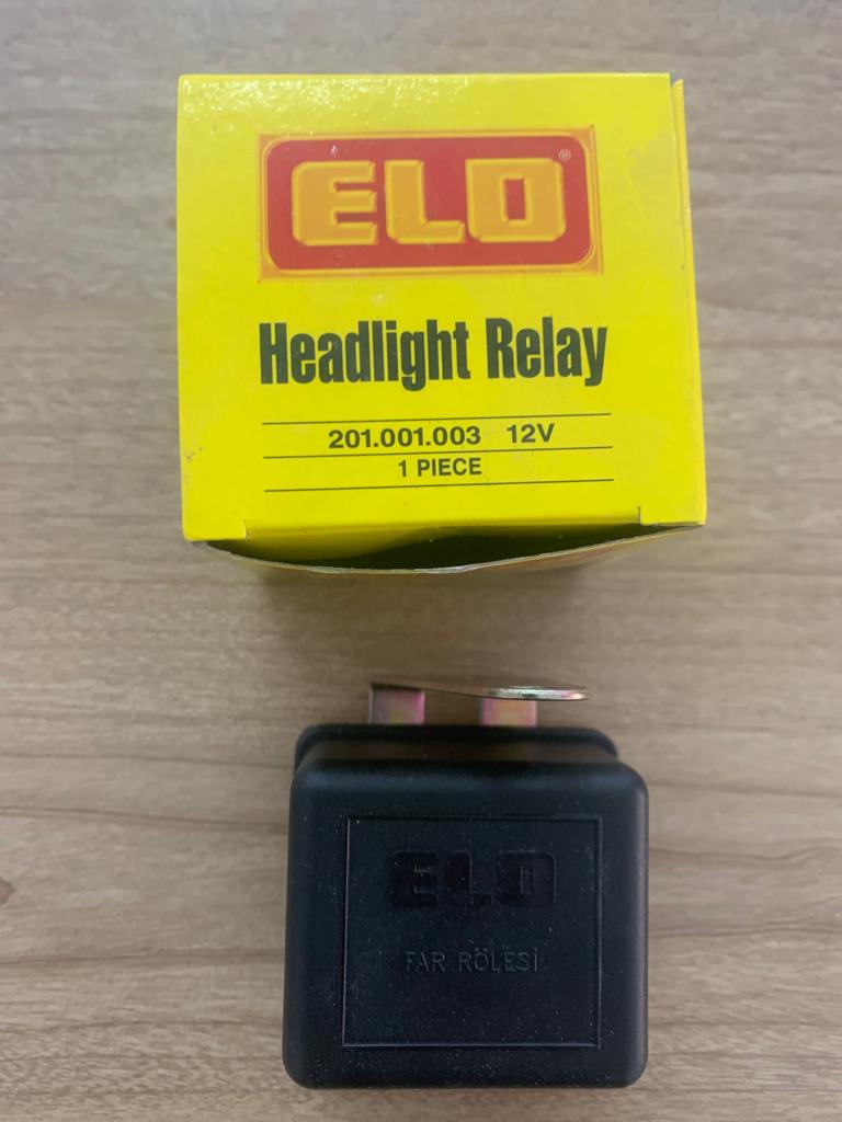 Relay Headlight 12V Big [ELO] (Made in Turkey) (201.001.003) 