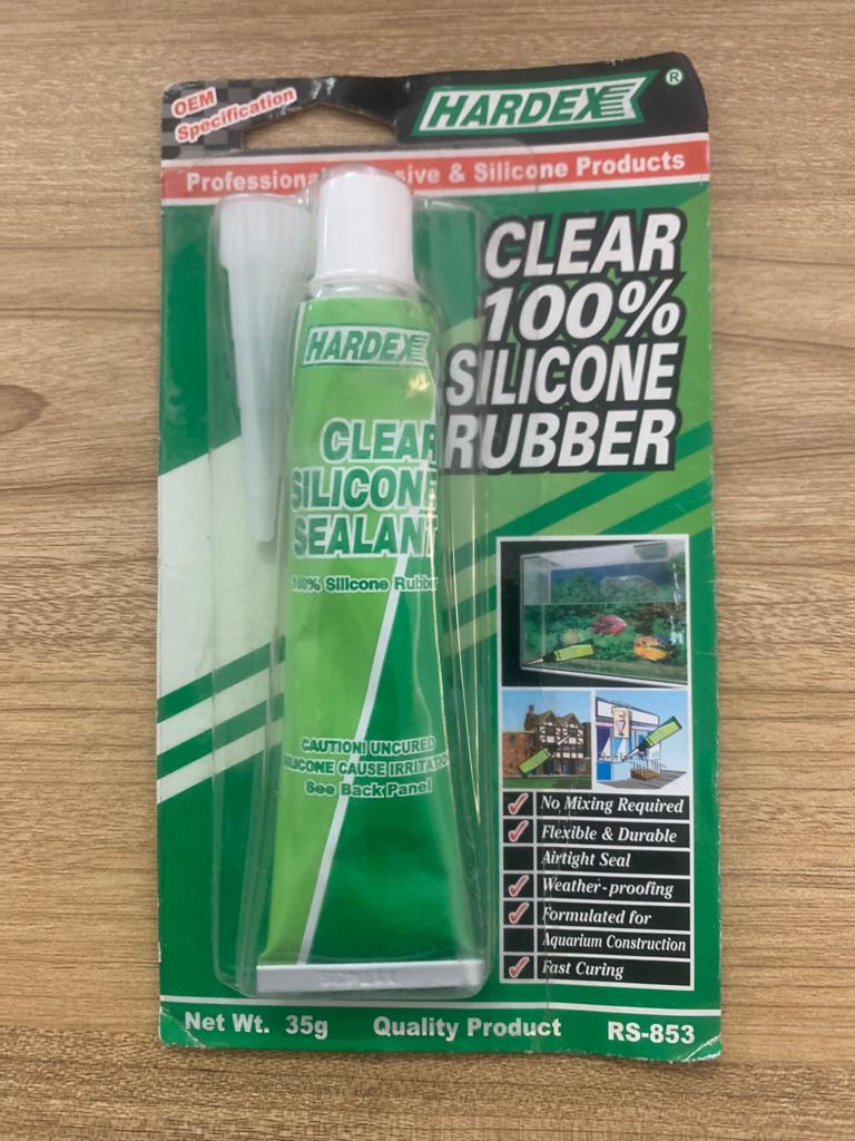 Silicone Clear Small 35gm [Hardex] (Made in Malaysia) (RS-853) //
