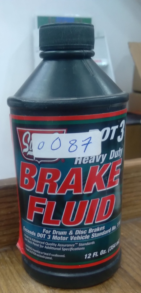 Brake Fluid Dot 3 [Super S] 355 ml