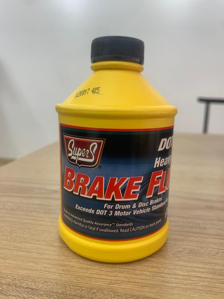 [O273] Brake Fluid Dot 3 220 ml [Super S] (Made in USA) 