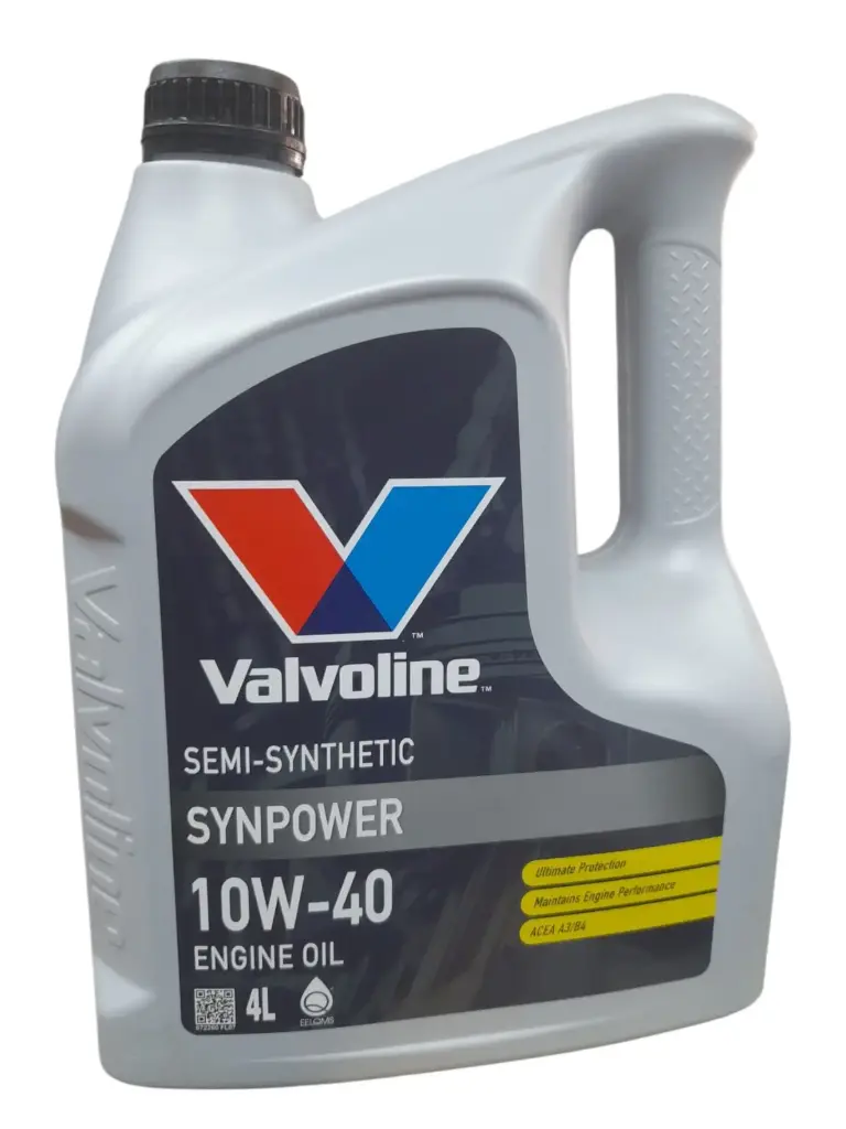 [O163] Engine Oil Synpower semi synthetic 10W40 API SM,SN/CF - 4 l [Valvoline] (Made in Holland)