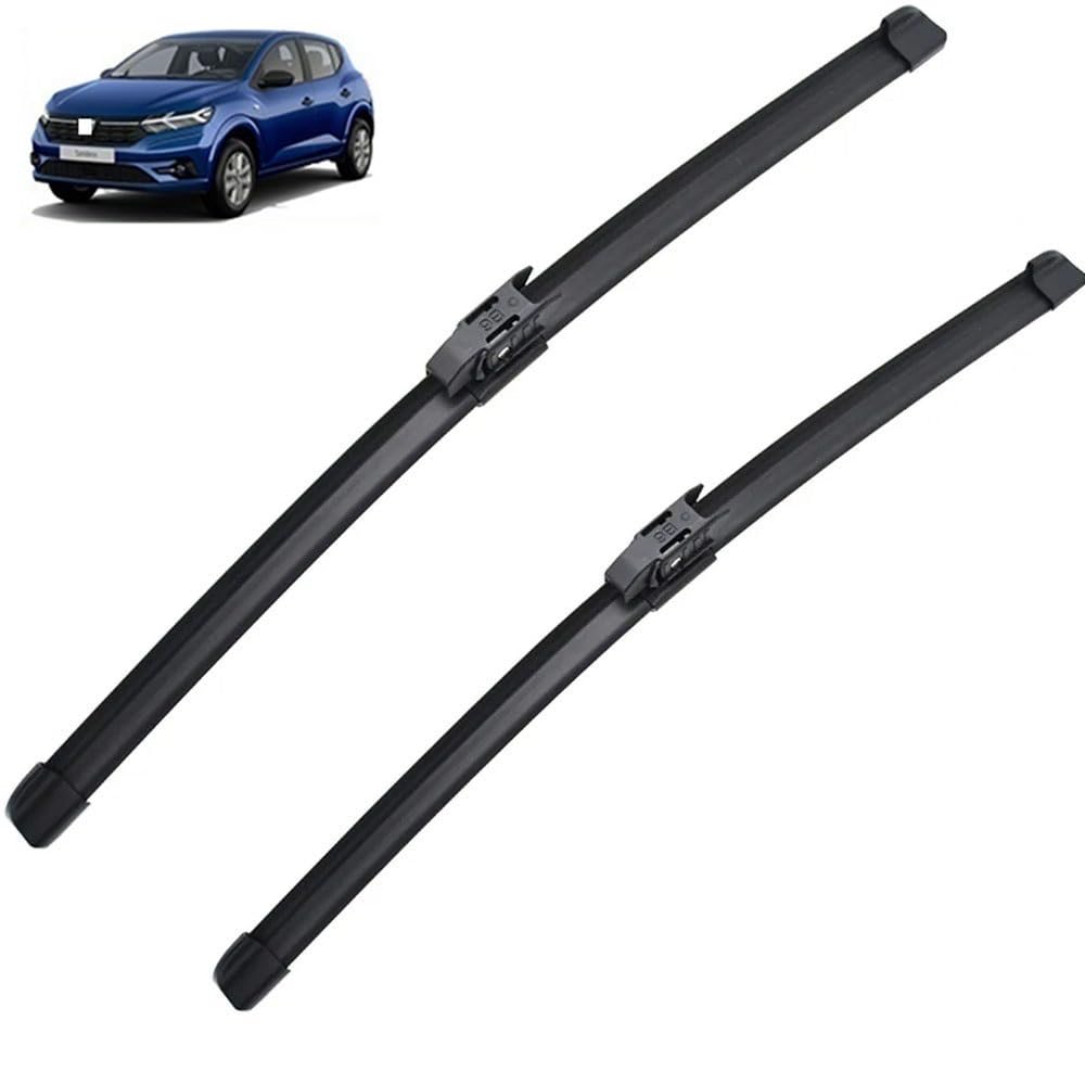 [W073] Wiper Blade Set Renault Sandero [Regen] (Made in Vietnam) (6062220F)
