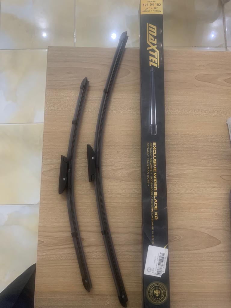 Wiper Blade Set 18"/ 24" Renault Megane 4 / Fluence [Maxtel] (Made in Turkey) (12104102) 