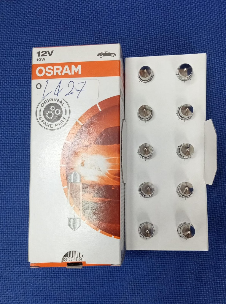 Lamp Balaha C10W 12V 10W Big [Osram] (Made in Germany)