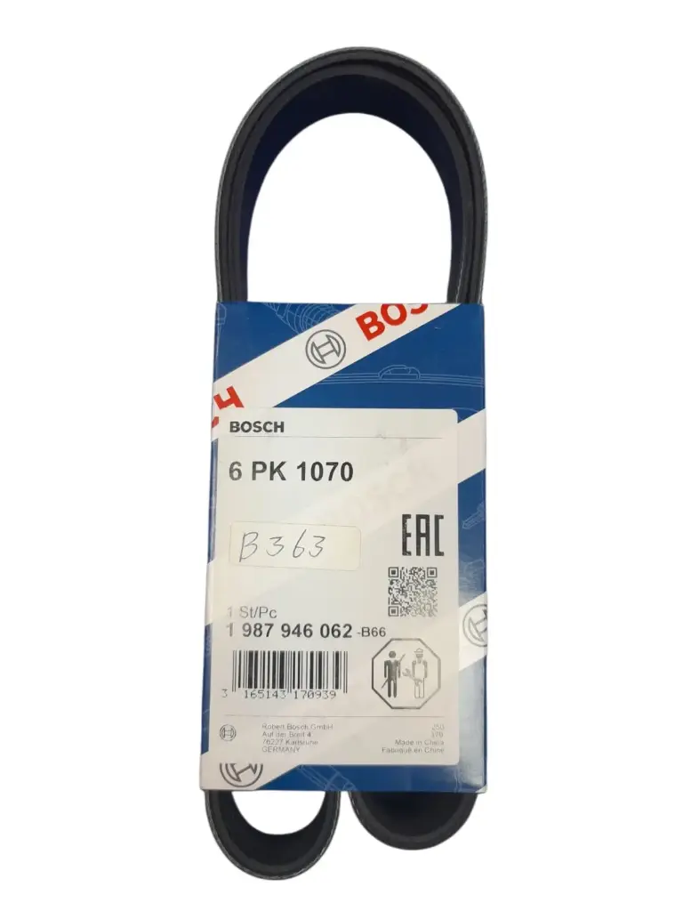 Belt 6PK1070 Peugeot 307 [Bosch] (Made in China) (1987946062) 