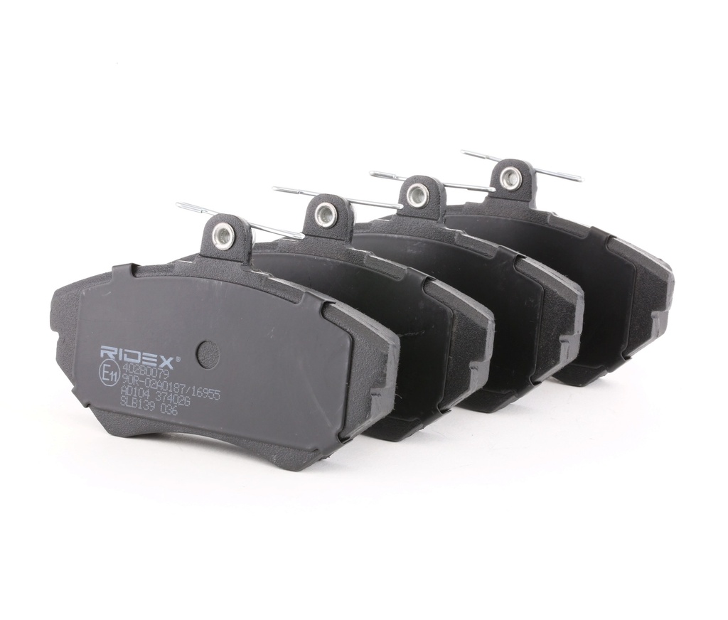 Brake Pads Set Front VW Golf 3 with back spring [LPR]