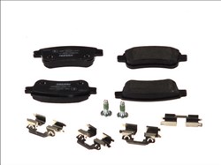 Brake Pads Set Rear Renault Fluence [Valeo] (Europe) 
