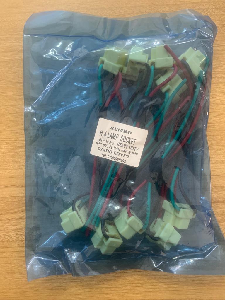 Electrical Connector 3 outputs H4 Lamps (Sembo) (Made in India)