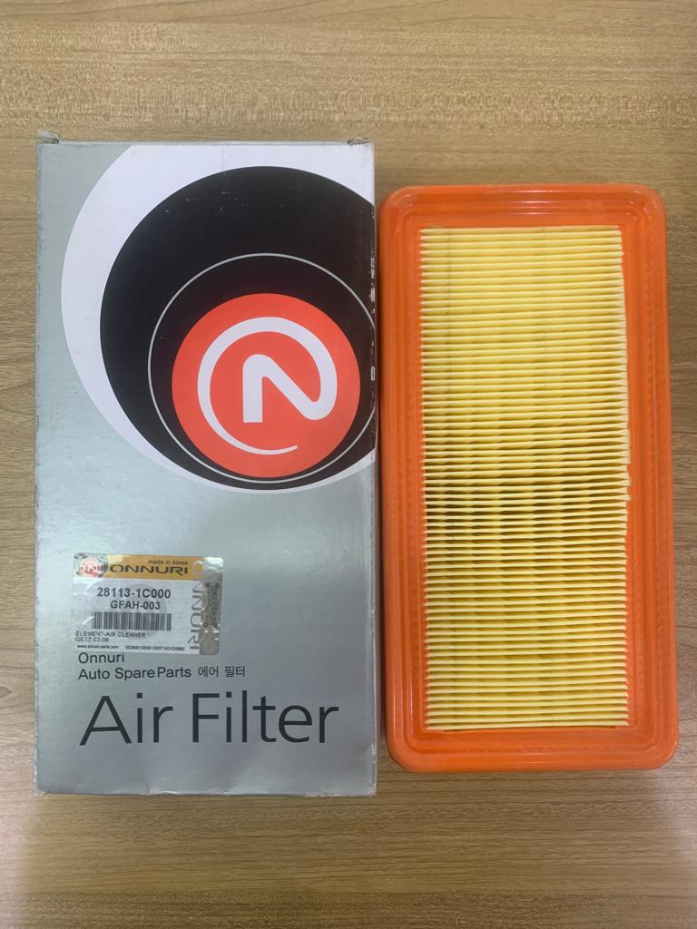 [F458] Air Filter Hyundai Getz [Onnuri] (Made in Korea) (28113-1C000)