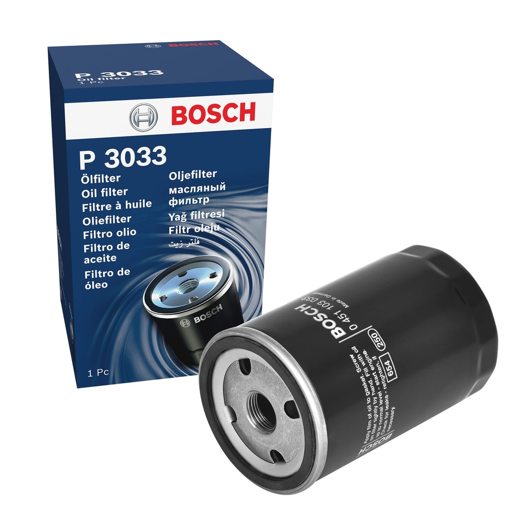 [F077] Oil Filter VW Golf [Bosch] (0451103033)