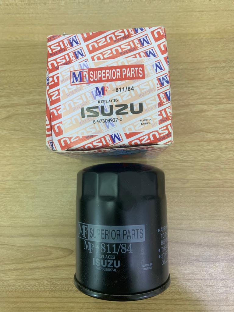 Oil Filter Isuzu D-Max (Dababa) [MF] (Made in Korea) (8-97309927-0)