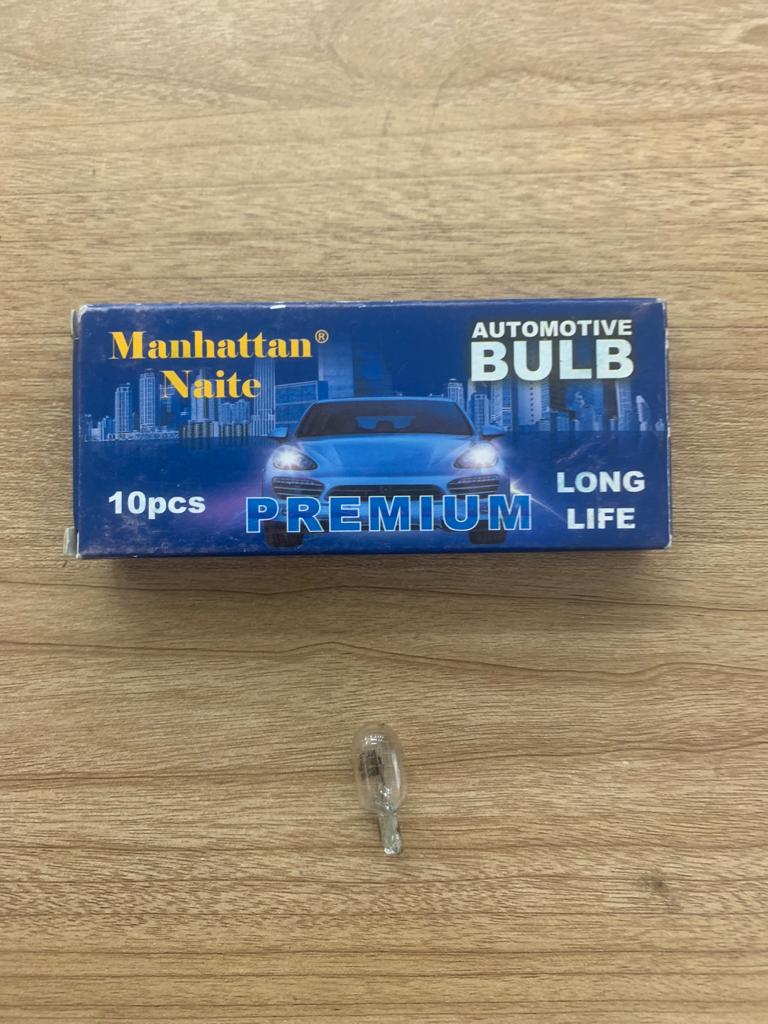 Lamp 1 Pole W5W 12V 5W [Manhattan] (Made in China)