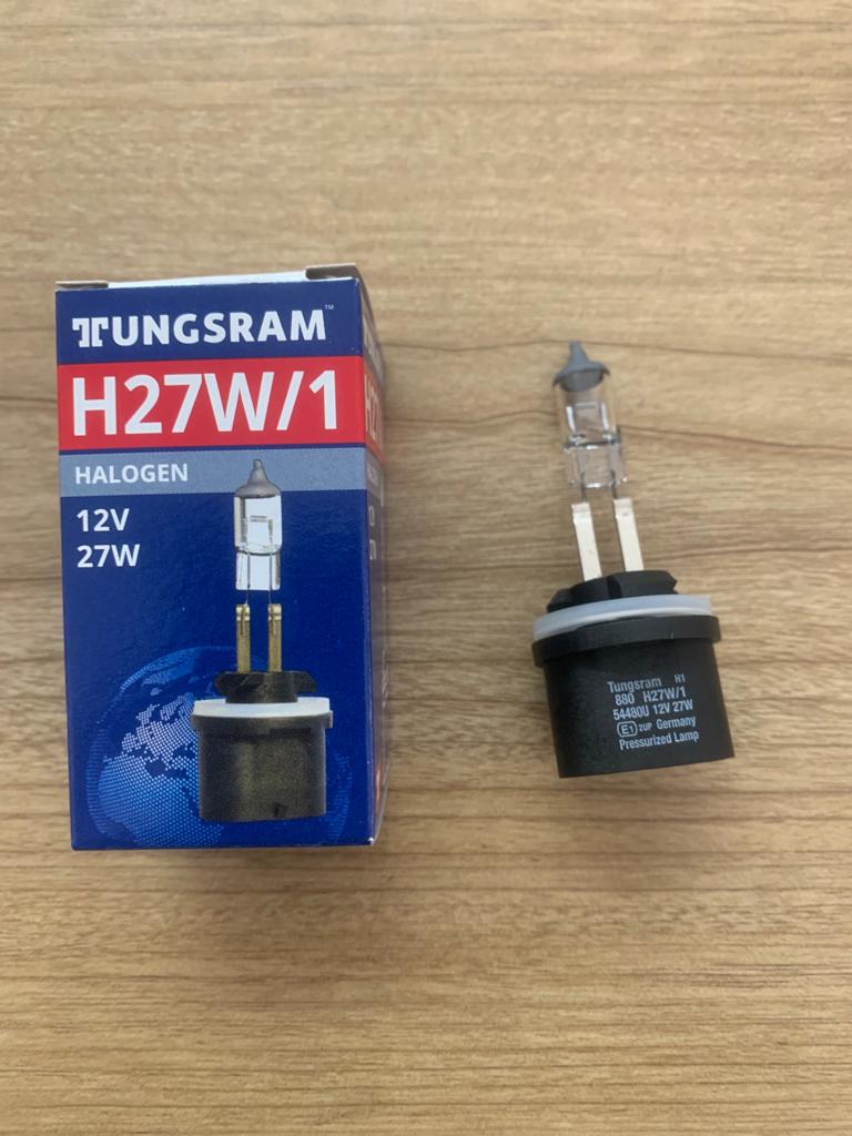 Lamp Halogen H27W/1 (880) 12V 27W PG13 (Tungsram) (Made in Germany) (54480U B1)