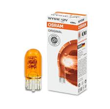 Lamp 1 Pole WY5W 12V 5W Amber [Osram]