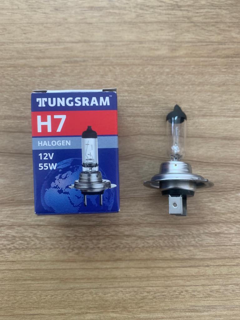 Lamp Halogen H7 12V 55W PX26D (Tungsram) (Made in Hungary) (58520SU B1)