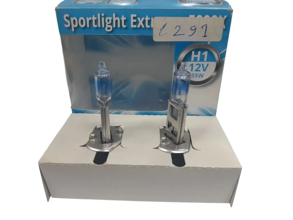 Lamp Halogen Kit Sportlight Extreme H1 12V 55W + 40%  5000K [Tungsram] (Made in Hungary) (50310SUP B2)